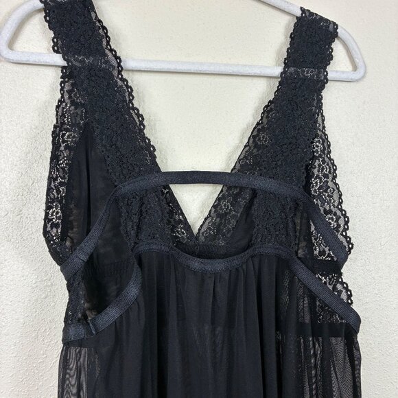 Oh Lá Lá Chéri Sexy Lingerie Sheer Babydoll Lingerie Teddy Size 3X/4X - Picture 6 of 7